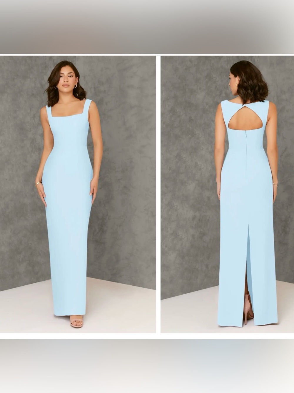 Azazie Flori Sky Blue - A6